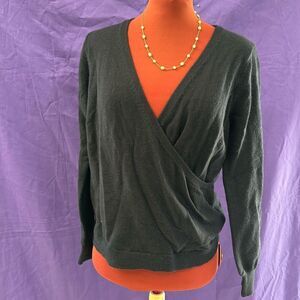 Boden navy blue wool blend sweater
